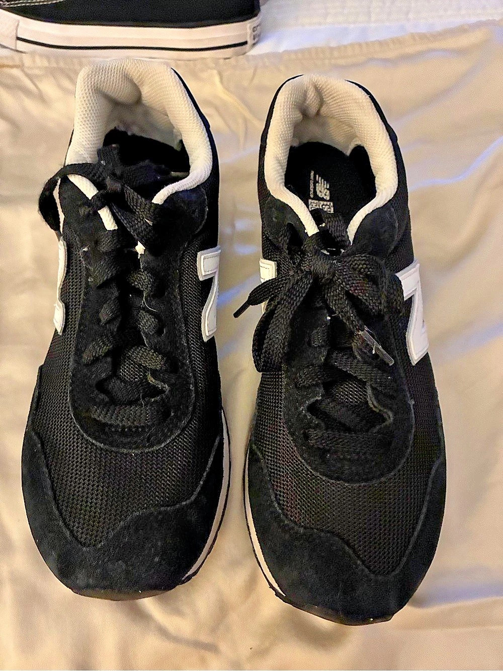 New Balance 515 v3 Black & White Sneakers